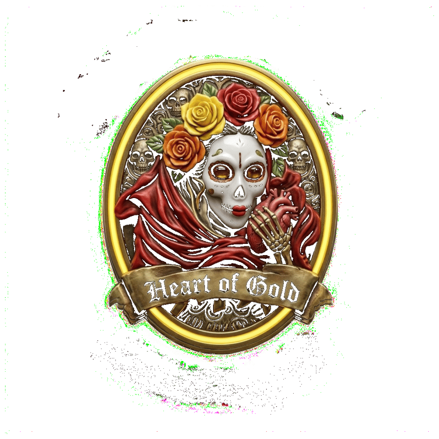 Heart of Gold cameo, Corazón De Oro Apparel